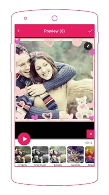 Love Video Maker android App screenshot 2